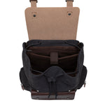 KAUKKO Vintage Canvas Backpack-Large Capacity, Multi-Functional Durable Outdoor Rucksack, 20L - kaukko