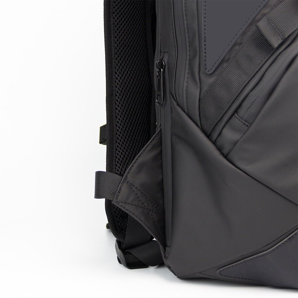 KAUKKO Vintage Casual polyster and Leather Rucksack Backpack - kaukko