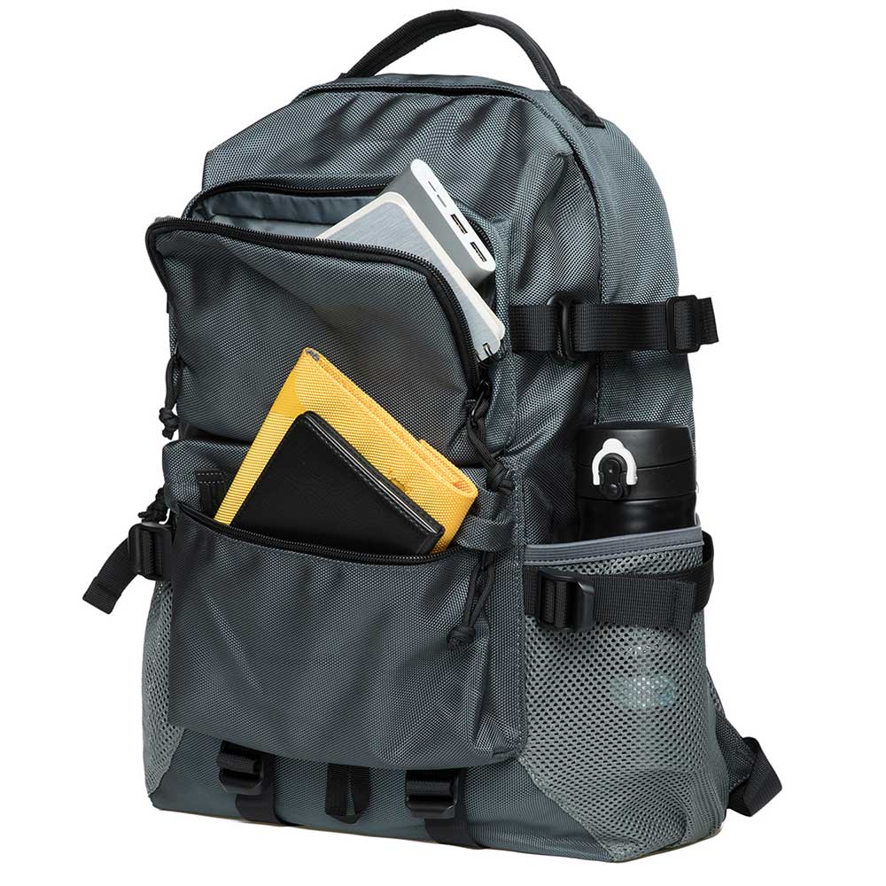 KAUKKO With Diamond Grid Retro Backpack School Laptop Bag - kaukko