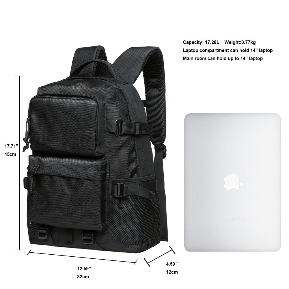 KAUKKO With Diamond Grid Retro Backpack School Laptop Bag - kaukko