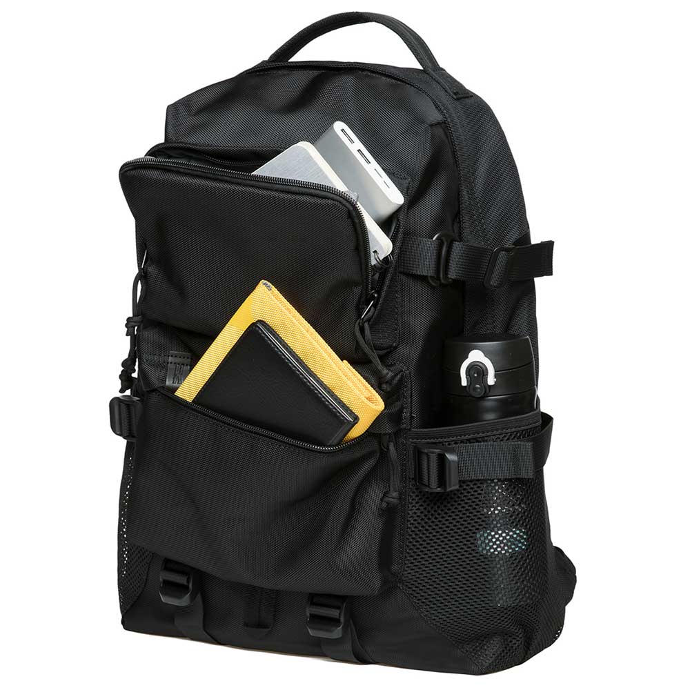 KAUKKO With Diamond Grid Retro Backpack School Laptop Bag - kaukko