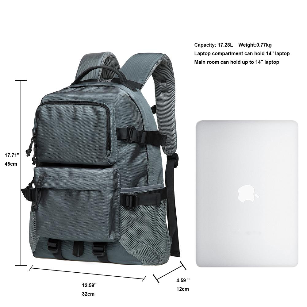 KAUKKO With Diamond Grid Retro Backpack School Laptop Bag - kaukko