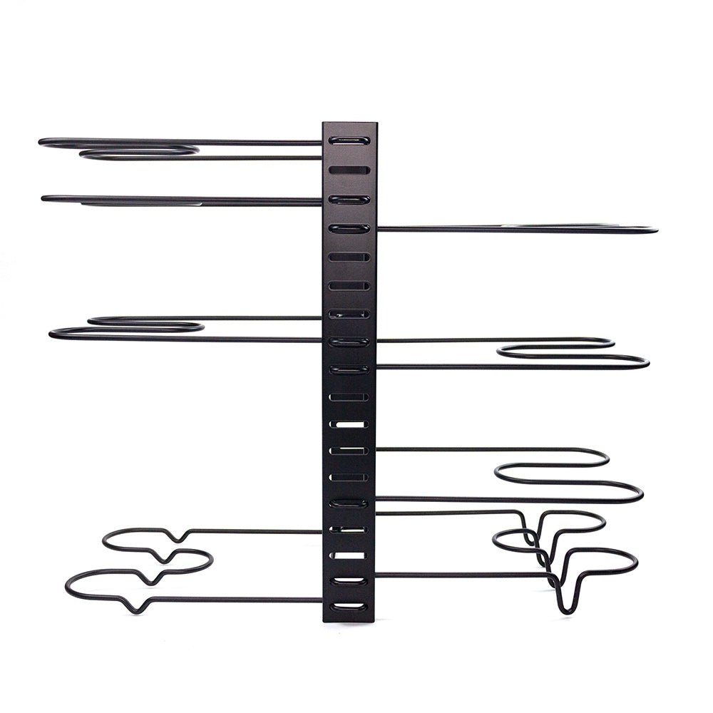 Kitchen Counter and Cabinet Pan Organizer Shelf Rack - kaukko