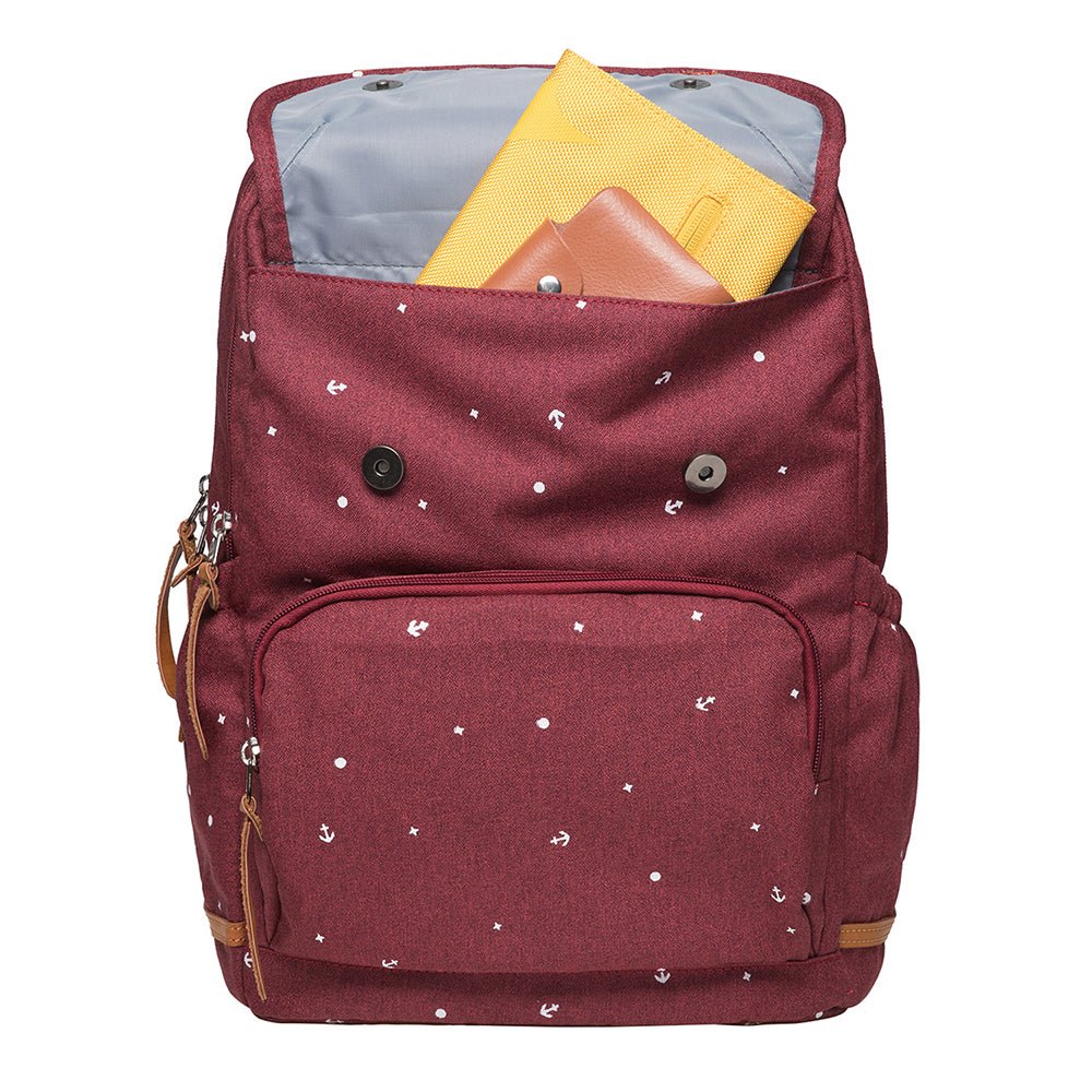 Laptop College Backpack for Teen Girls, Casual Daypack Fits 15.6" Laptop by KAUKKO (09-RED) - kaukko