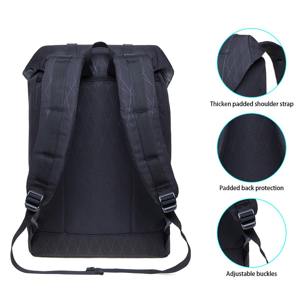 Lightweight Outdoor Backpack, KAUKKO Travel Casual Backpack Laptop Daypack for 12" - kaukko