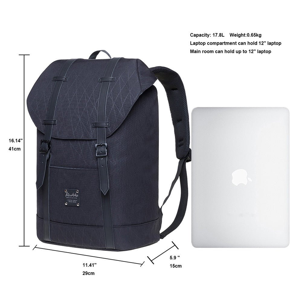 Lightweight Outdoor Backpack, KAUKKO Travel Casual Backpack Laptop Daypack for 12" - kaukko