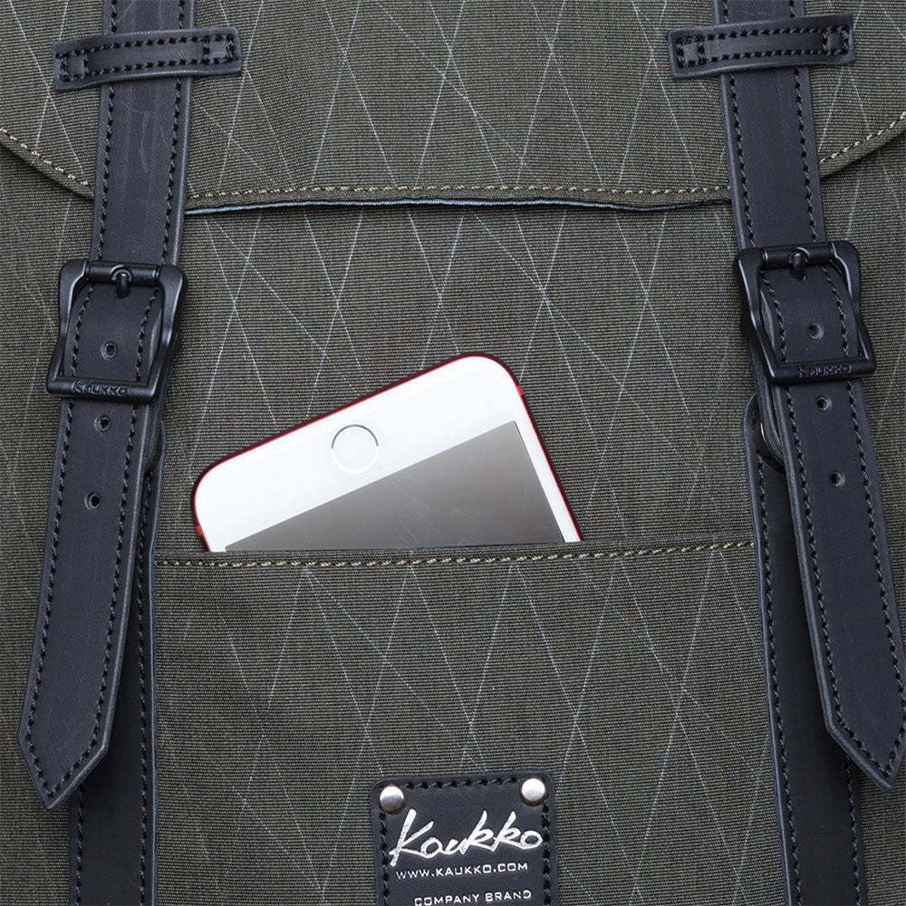 Lightweight Outdoor Backpack, KAUKKO Travel Casual Backpack Laptop Daypack for 12", EP6-15 ( Army Green /17.8L ) - kaukko