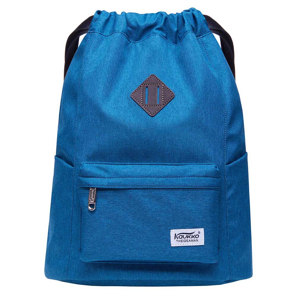 Oxford fabric Drawstring Sports Backpack ( blue ) - kaukko