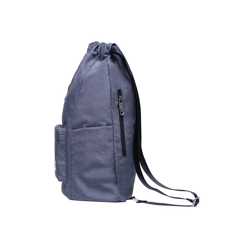 Oxford fabric Drawstring Sports Backpack ( grey ) - kaukko