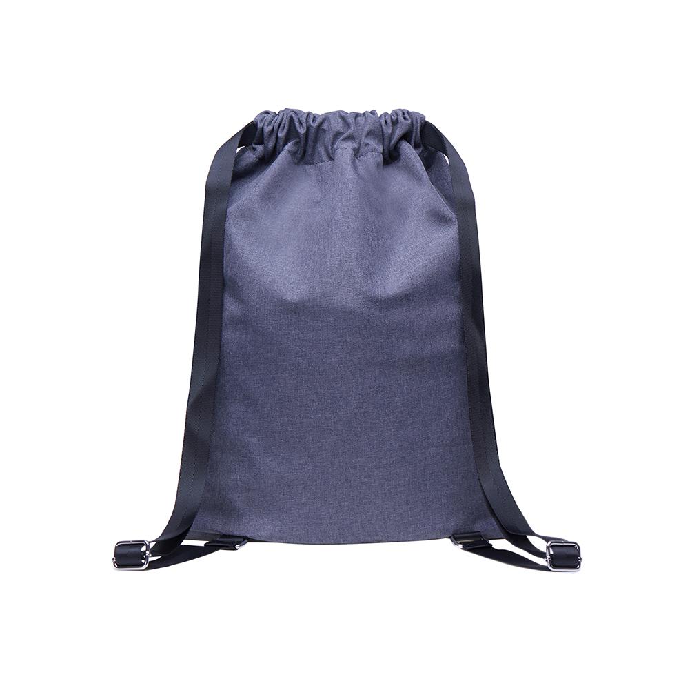 Oxford fabric Drawstring Sports Backpack ( grey ) - kaukko