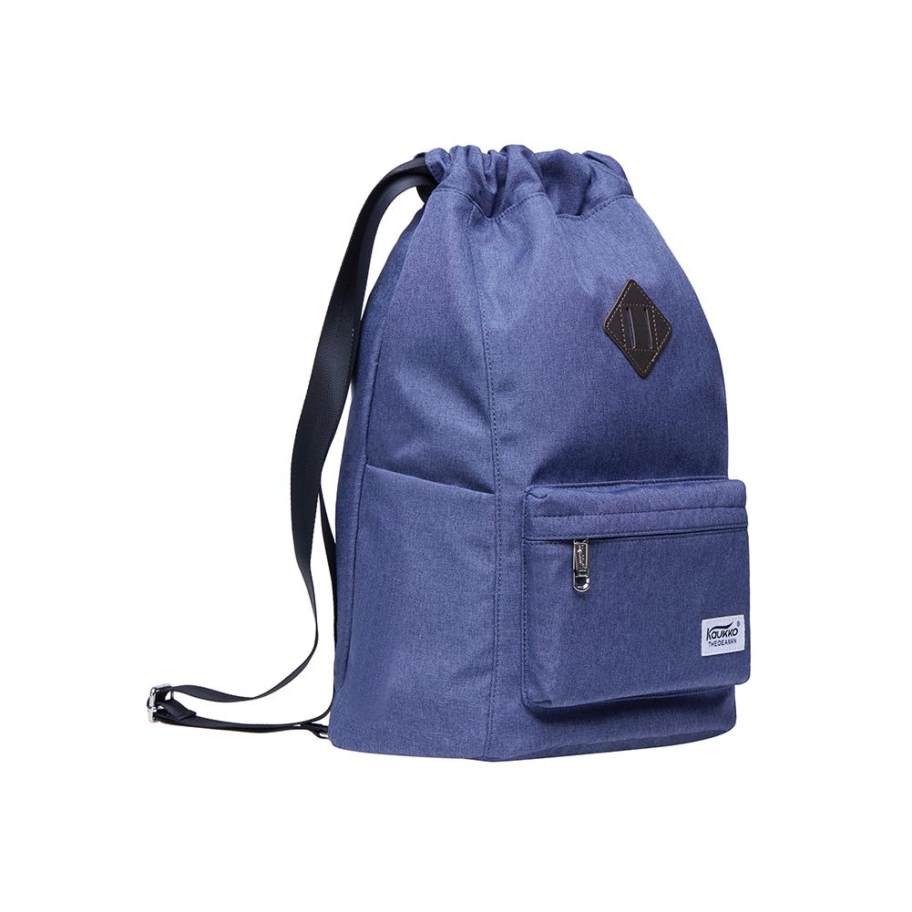 Oxford fabric Drawstring Sports Backpack ( light blue ) - kaukko