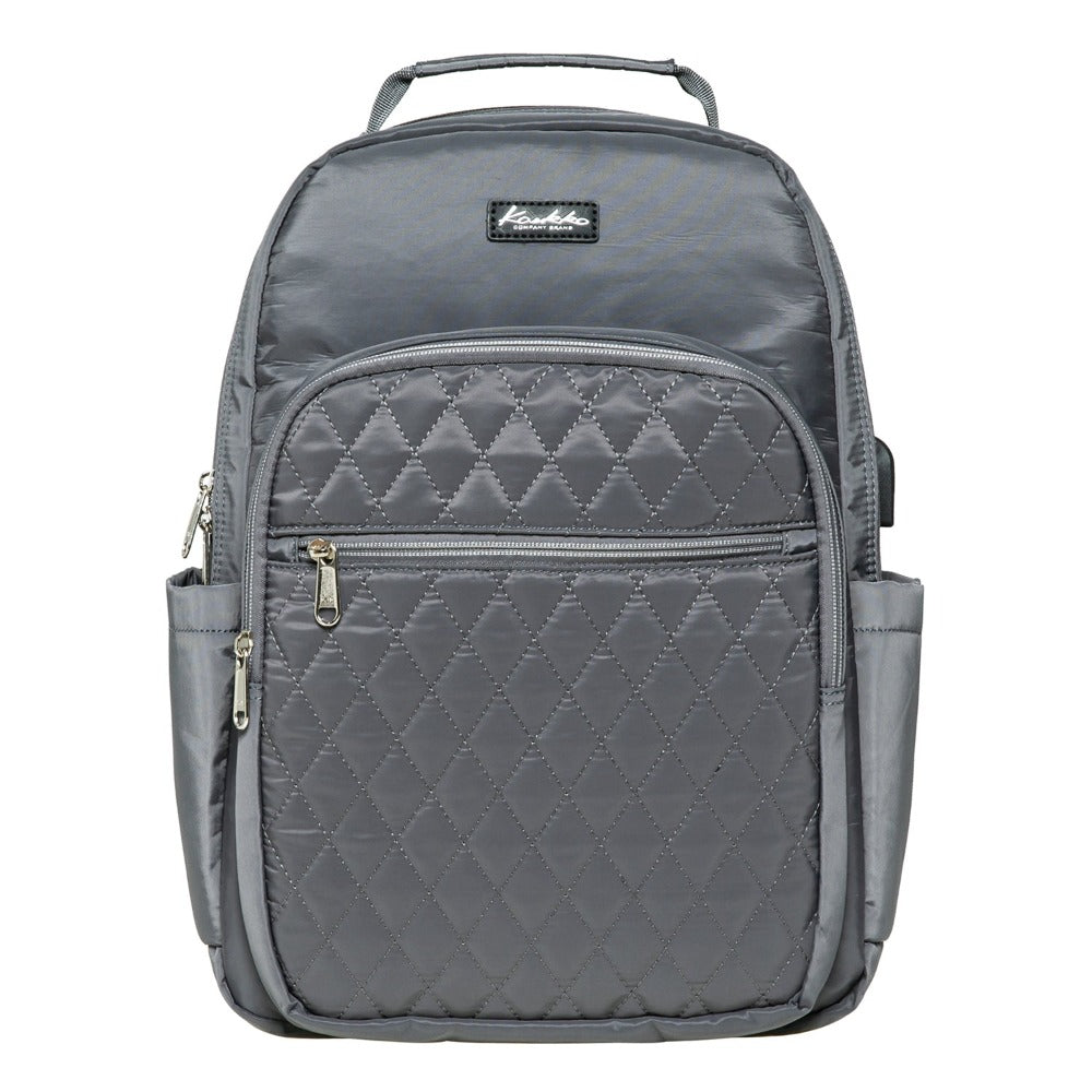 KAUKKO Women Laptop Backpacks for 14" Notebook Casual Computer Bag Stylish Pattern Daypack for Work Travel Business