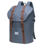 KAUKKO Travel Casual Backpack Laptop Daypack, EP6-7 ( Grey / 14L ) - kaukko