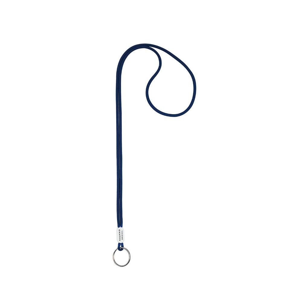 KAUKKO Unisex Lanyard Short Keyring Key Chain, robust and practical (02-Blue)