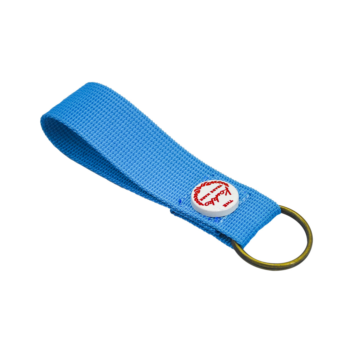 KAUKKO Simplicity nylon keychain and 9.5cm solid color keychain