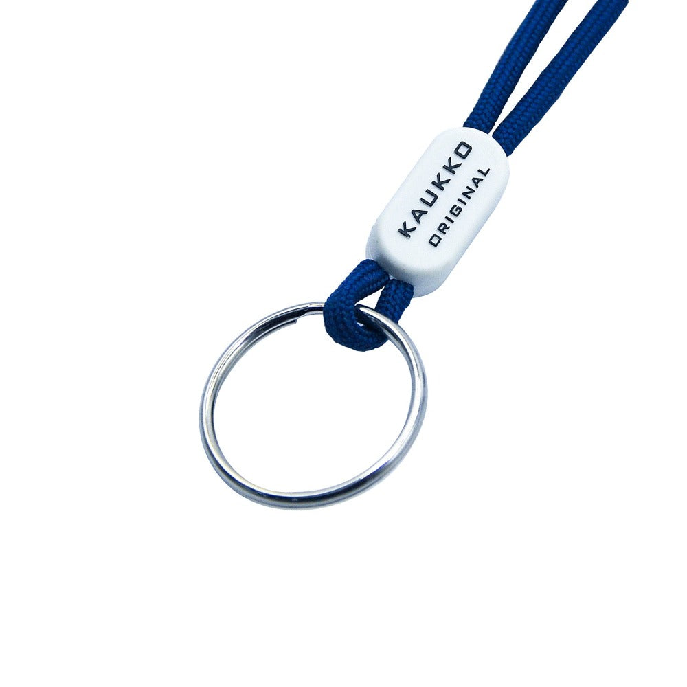 KAUKKO Unisex Lanyard Short Keyring Key Chain, robust and practical (02-Blue)