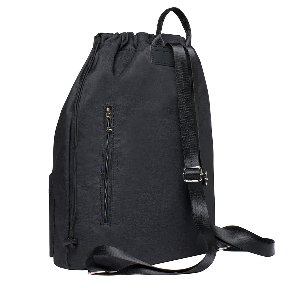 New Drawstring Canvas Bag Sports Bag Backpack Oxfor by KAUKKO