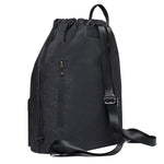 New Drawstring Canvas Bag Sports Bag Backpack Oxfor by KAUKKO