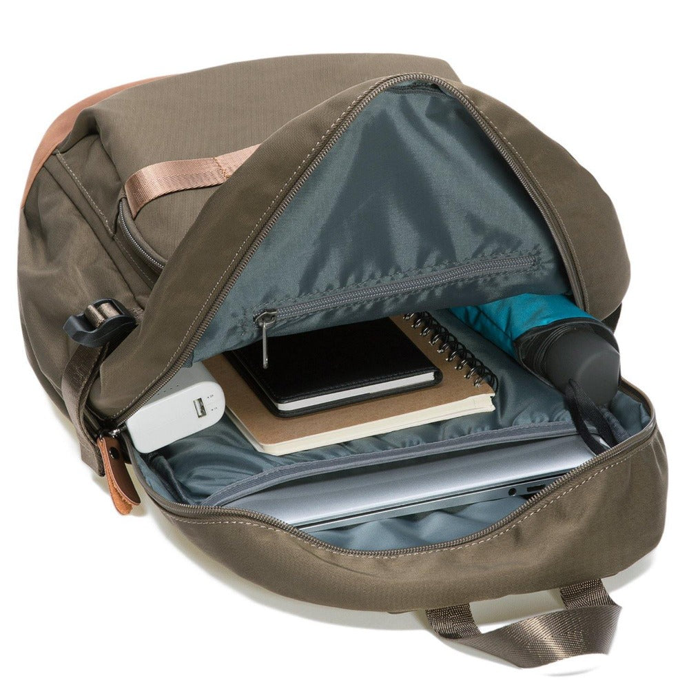 KAUKKO Stylish College School Backpack Travel Nice Rucksack, K1005-2 ( Army Green /17.6L ) - kaukko