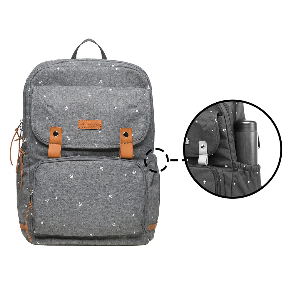 Laptop College Backpack for Teen Girls, Casual Daypack Fits 15.6" Laptop by KAUKKO (09-GREY)