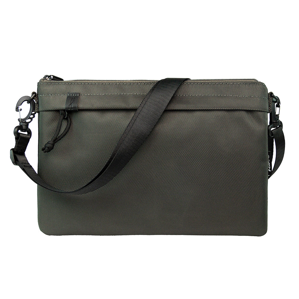 KAUKKO Ultra Slim Shoulder bag Messenger Bag, Pouch Bag, Durable Water-Resistant