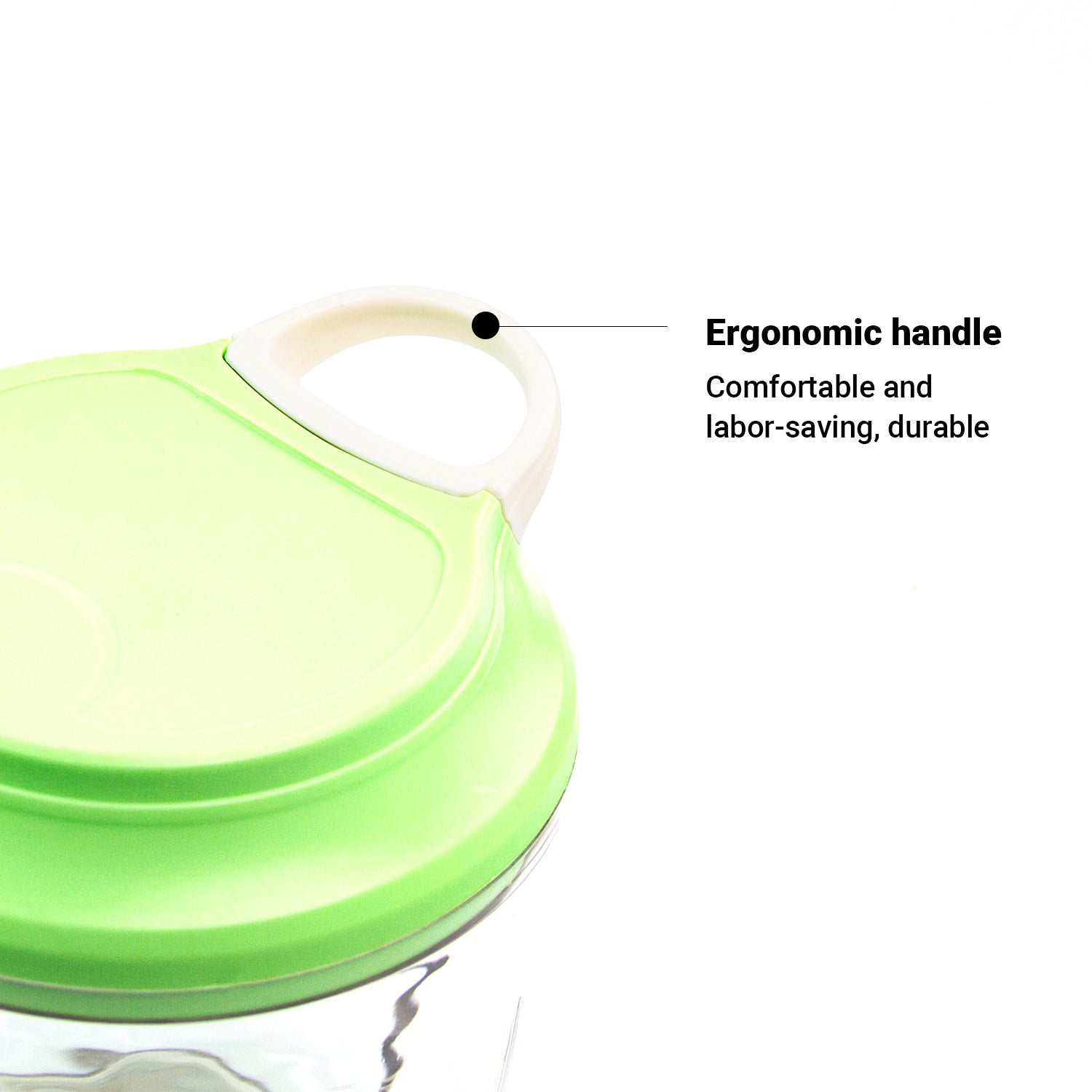 Manual Garlic Chopper, Kitchen Chopper Masher Hand Food Processor Mini Garlic Press