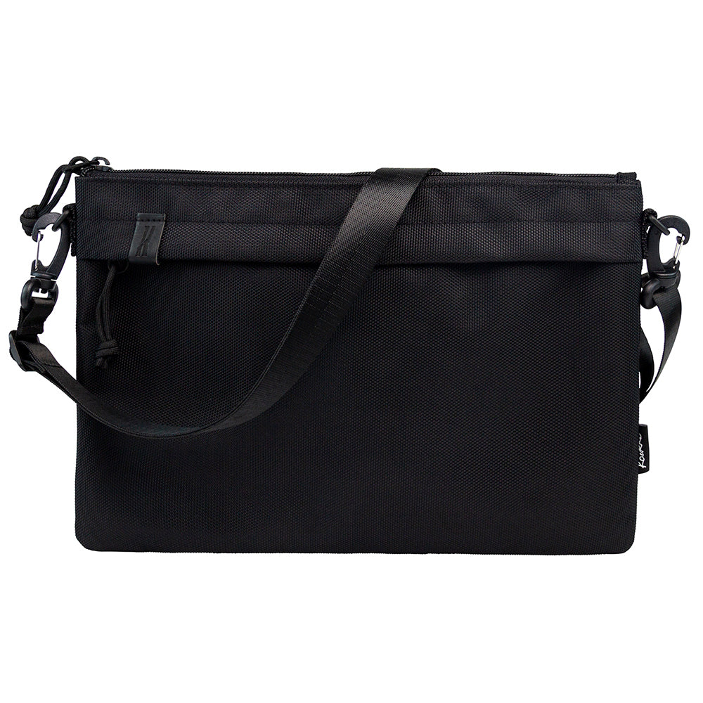 KAUKKO Ultra Slim Shoulder bag Messenger Bag, Pouch Bag, Durable Water-Resistant