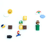 Refrigerator Magnets 14 Pcs Mario Fridge Magnets Set, for Office /Calendar /Whiteboard /Kitchen Kit