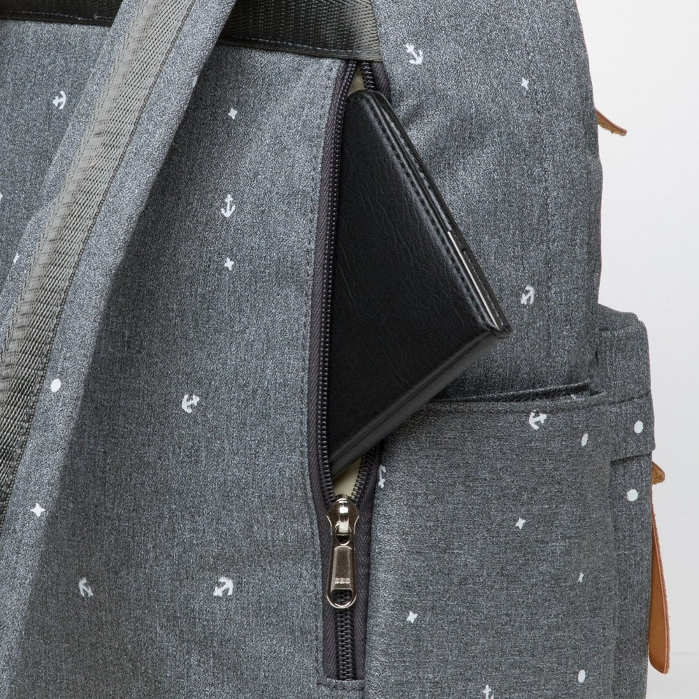 KAUKKO Backpack for daily use, KS06-2 ( Grey / 13.2L ) - kaukko