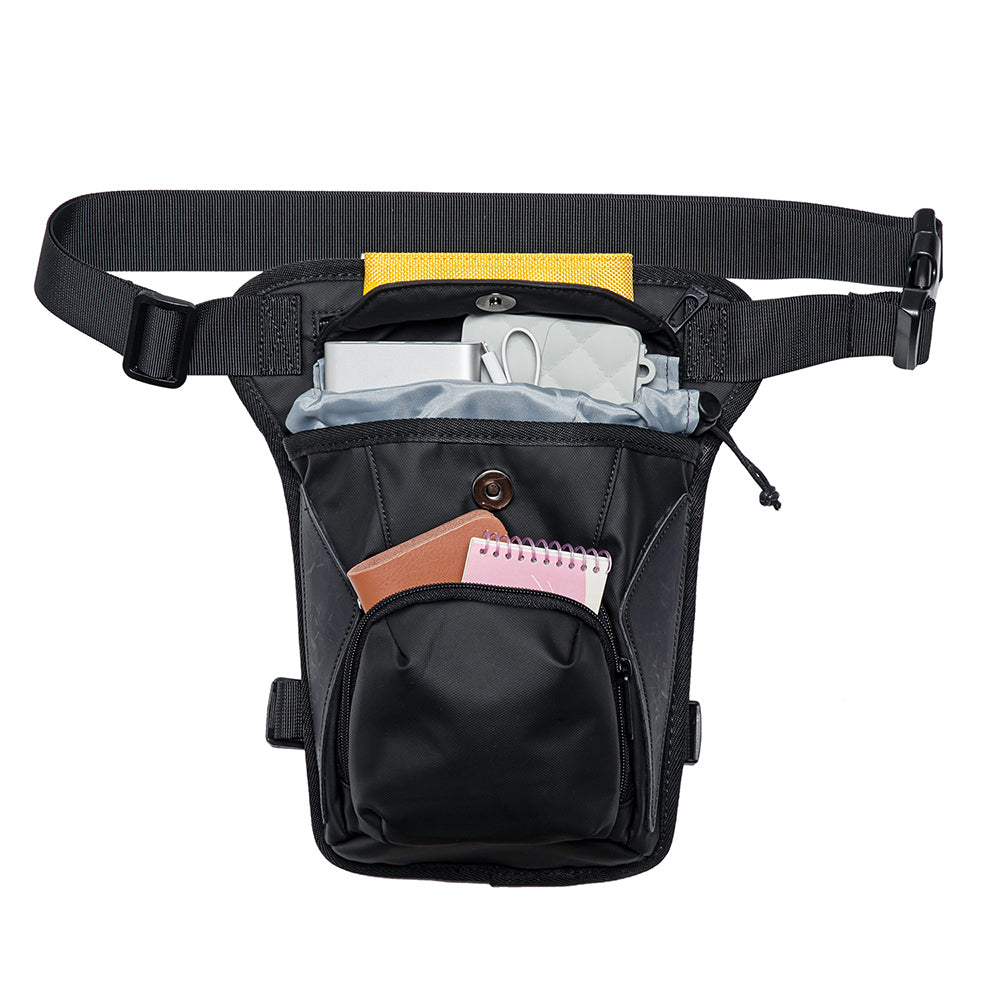 KAUKKO Vintage Leg Bag for Men Women Perfect for Cycling, Motorcycling and Hiking