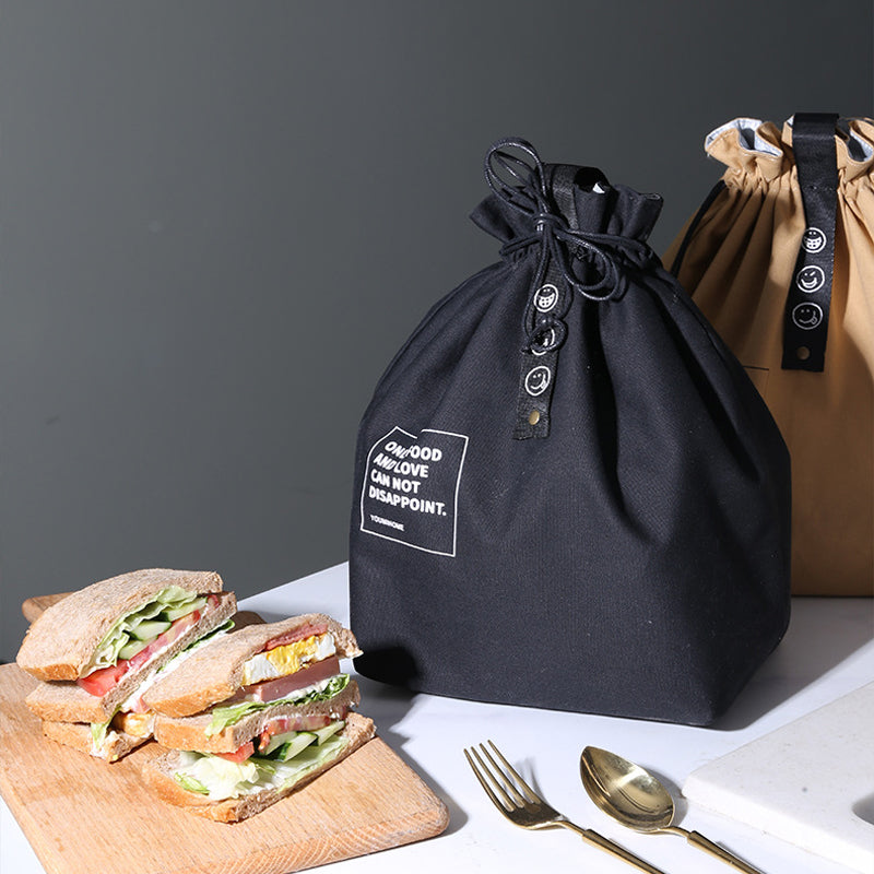 Canvas insulated lunch bag Clearance