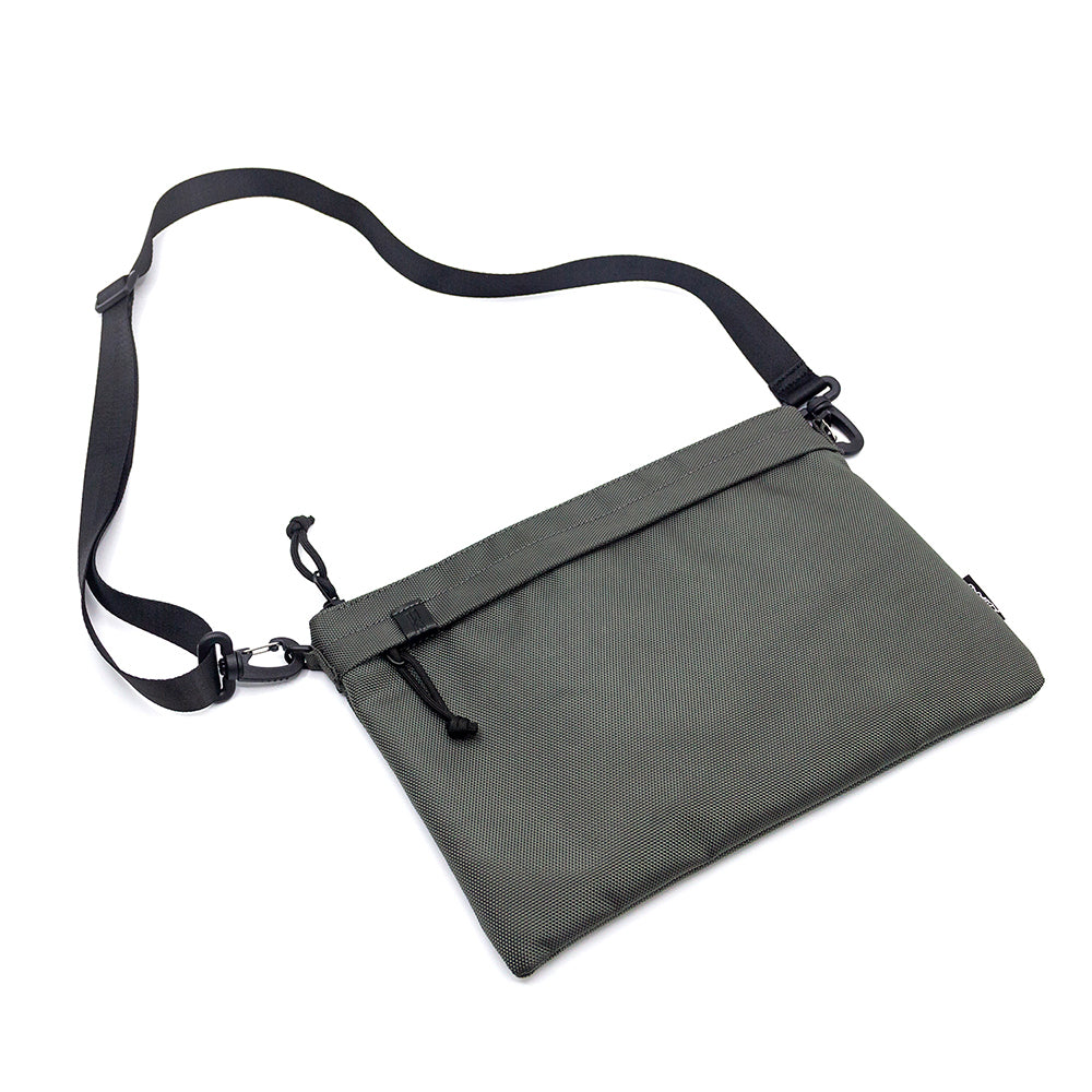 KAUKKO Ultra Slim Shoulder bag Messenger Bag, Pouch Bag, Durable Water-Resistant