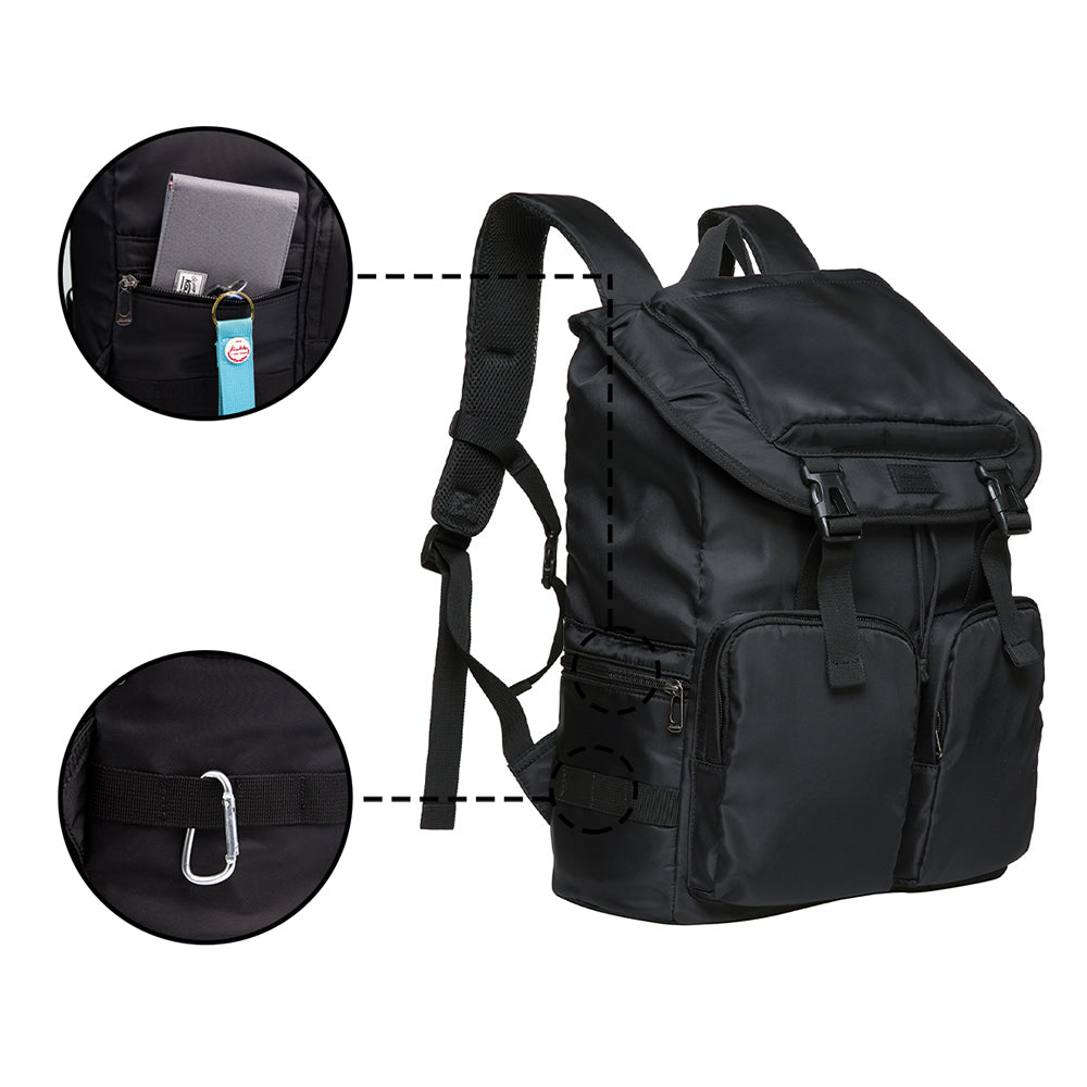 New Design Travel Rucksack, 14" Laptop Backpack, Waterproof Outdoor Rucksack, 45cm/18in, 21L