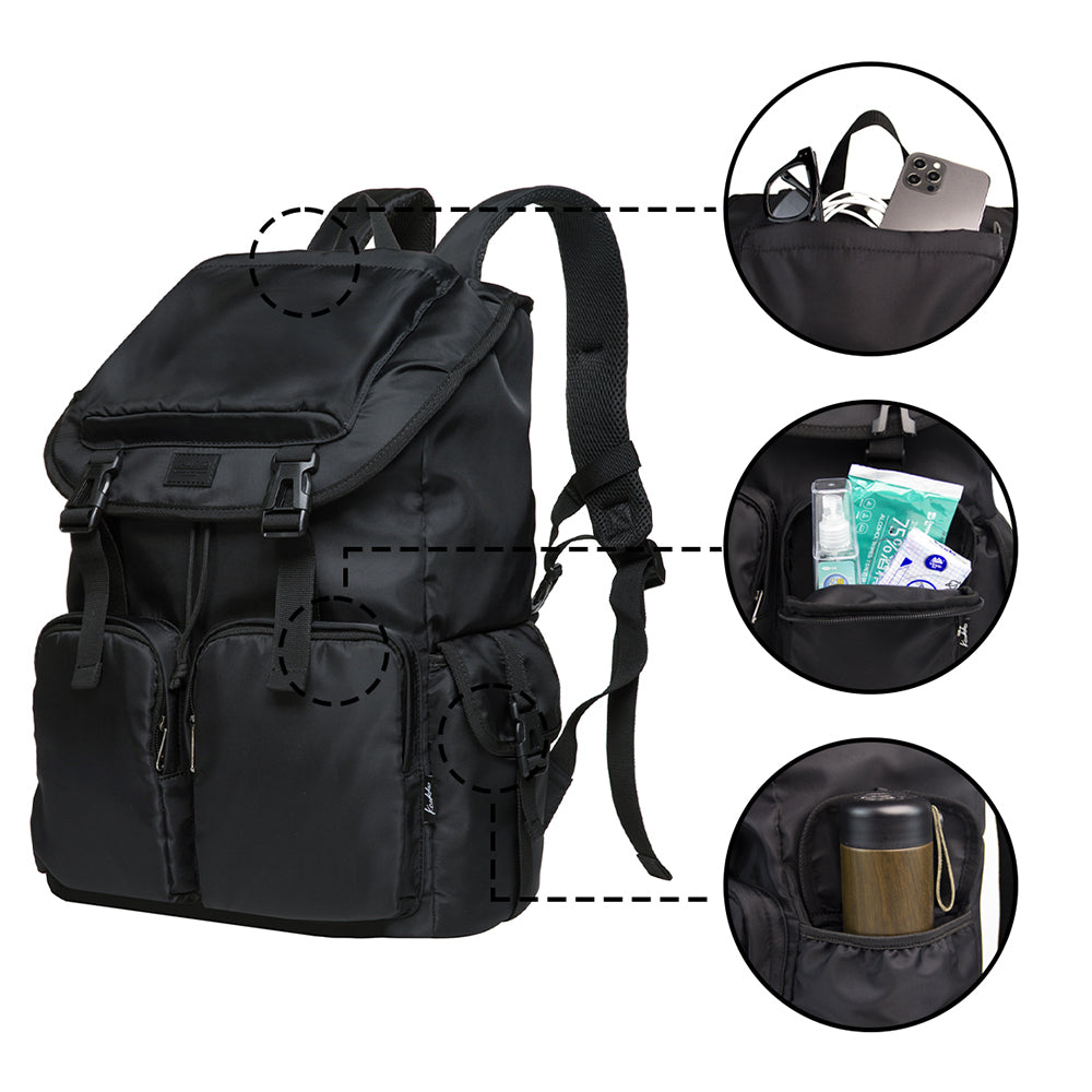 New Design Travel Rucksack, 14" Laptop Backpack, Waterproof Outdoor Rucksack, 45cm/18in, 21L