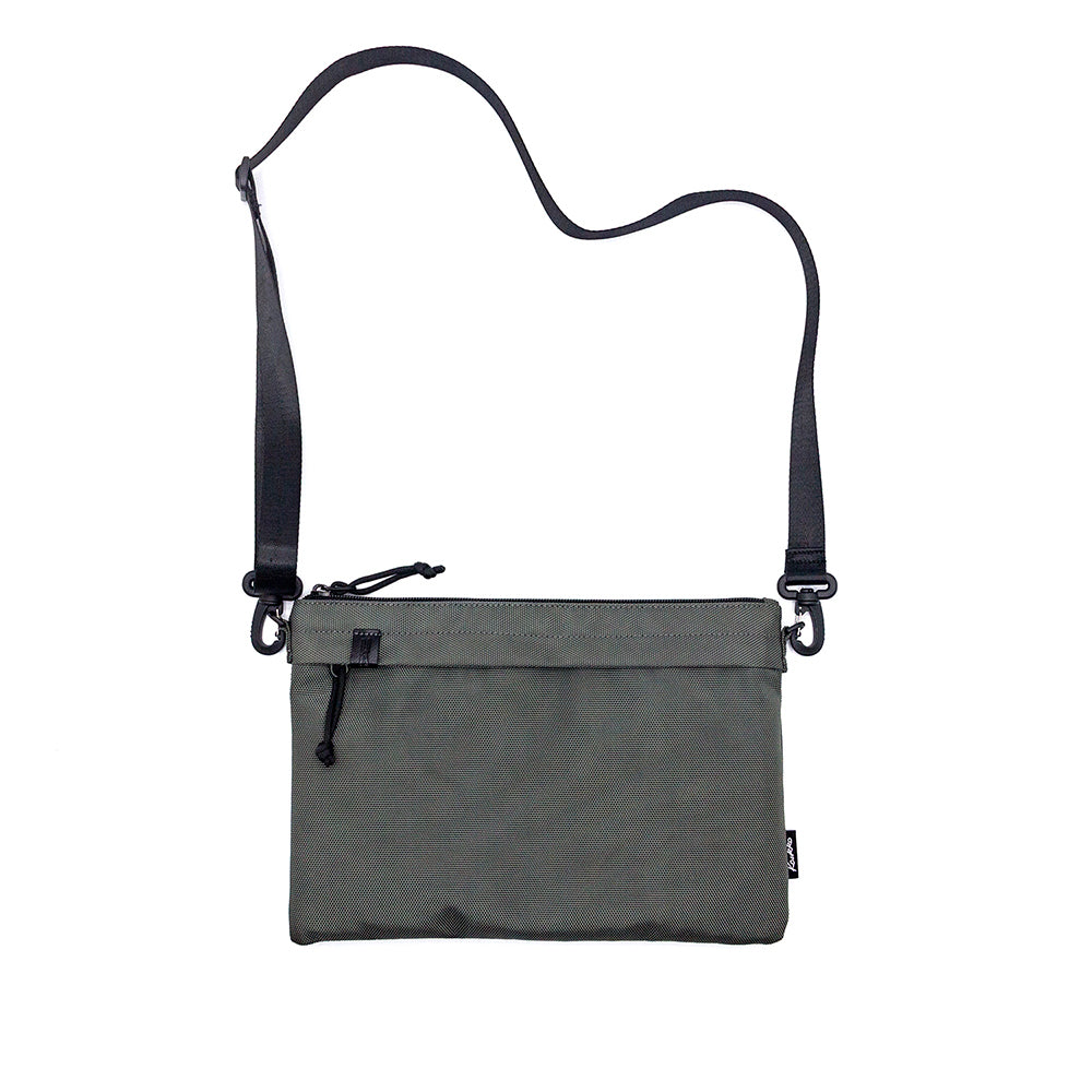 KAUKKO Ultra Slim Shoulder bag Messenger Bag, Pouch Bag, Durable Water-Resistant
