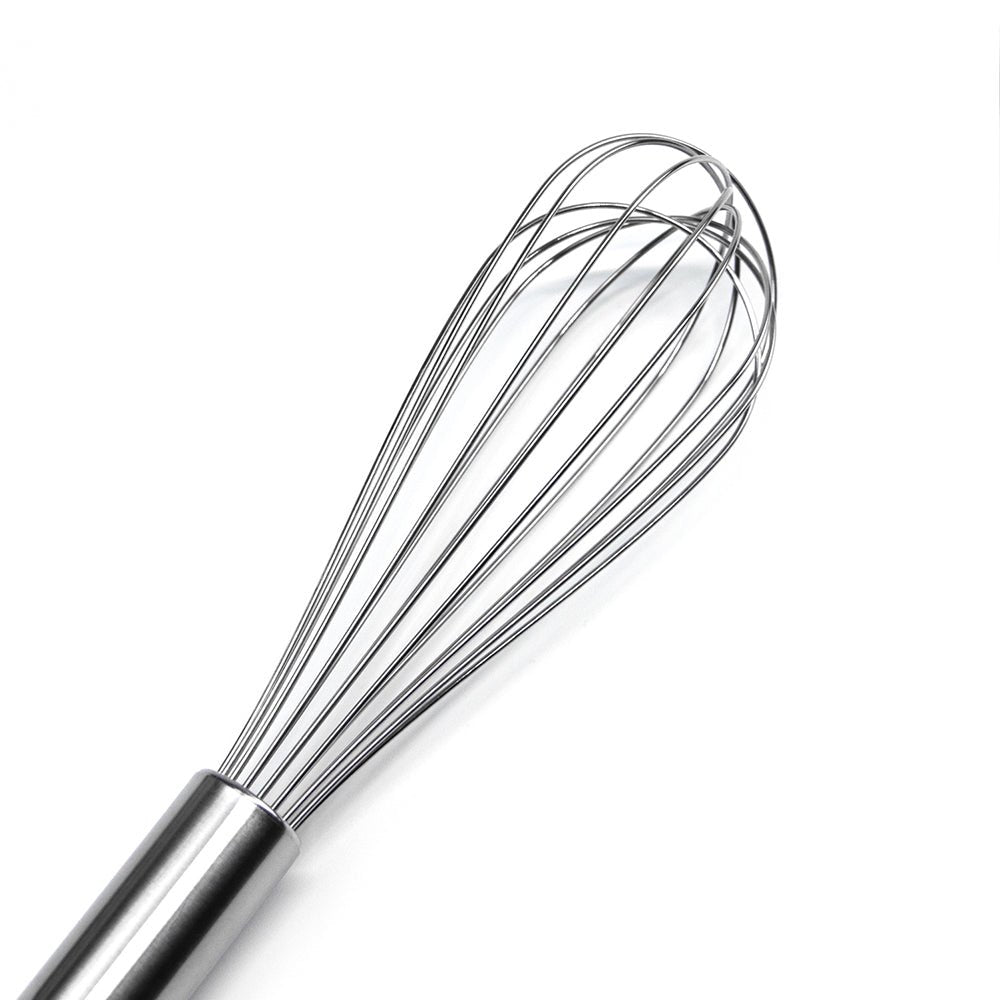 (8" 10" 12" )Balloon Whisk, Handheld Steel Wire Whisk Perfect for Blending, Whisking - kaukko