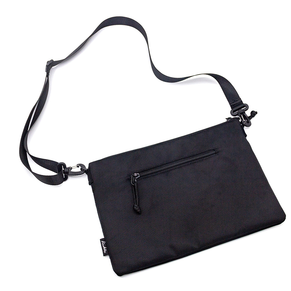 KAUKKO Ultra Slim Shoulder bag Messenger Bag, Pouch Bag, Durable Water-Resistant