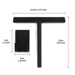 All-Purpose Shower Squeegee for Glass Doors, Tile Wall, Mirror and Car Glass - kaukko