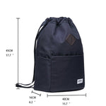 Gym Yoga backpack Shoulder Rucksack for Men and Women ( Black ) - kaukko