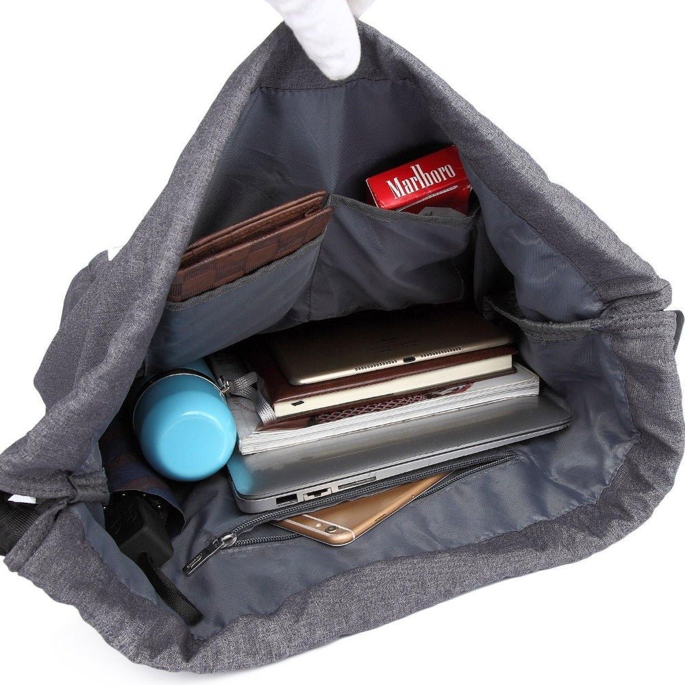 Gym Yoga backpack Shoulder Rucksack for Men and Women kaukko ( Grey ) - kaukko