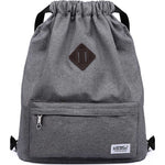 Gym Yoga backpack Shoulder Rucksack for Men and Women kaukko ( Grey ) - kaukko