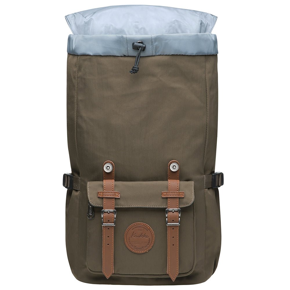KAUKKO Backpack for city trips, EP5-11 ( Army Green / 19.7L ) - kaukko