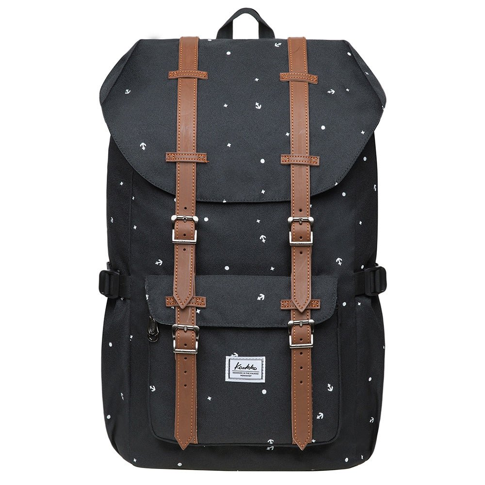 KAUKKO Backpack for city trips, EP5-12 ( Black /19.7L ) - kaukko
