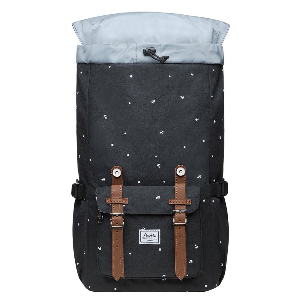 KAUKKO Backpack for city trips, EP5-13 ( Black / 14L ) - kaukko