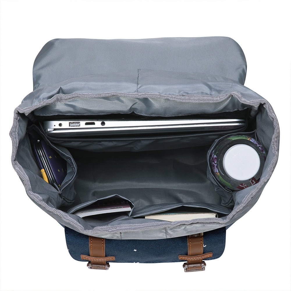 KAUKKO Backpack for city trips, EP5-13 ( Blue / 14L ) - kaukko