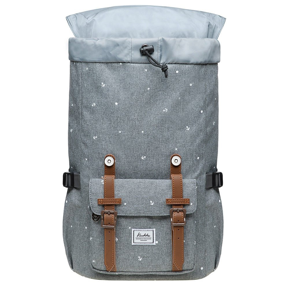 KAUKKO Backpack for city trips, EP5-13 ( Grey / 14L ) - kaukko