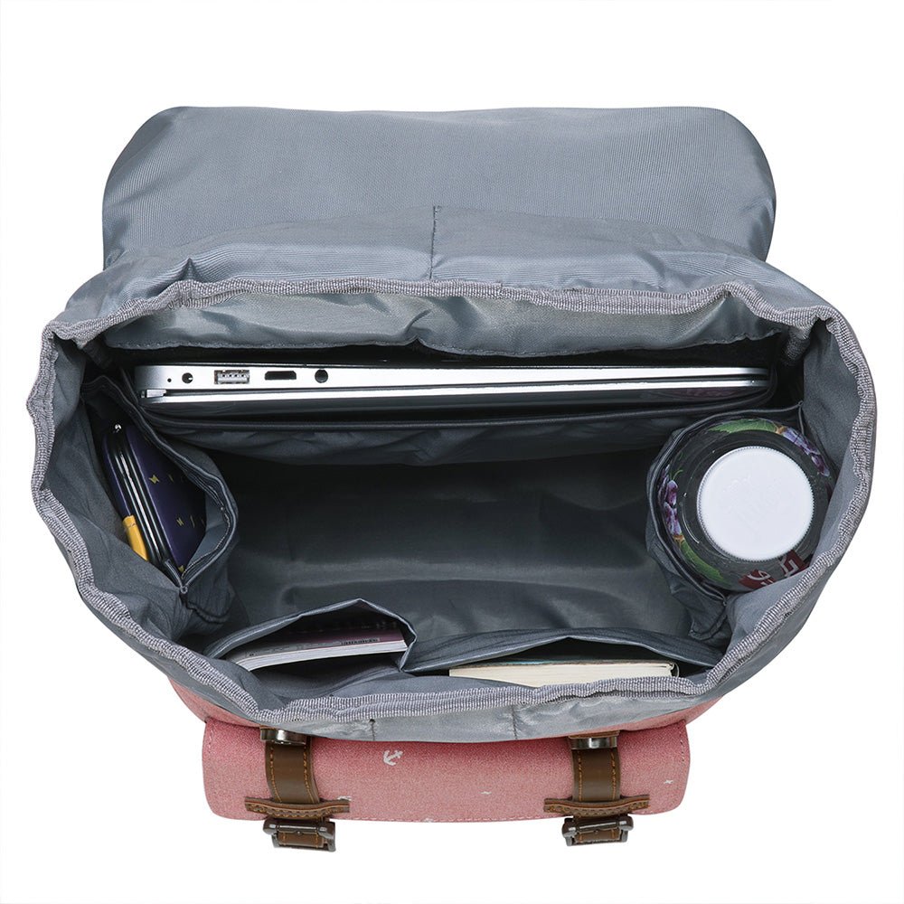 KAUKKO Backpack for city trips, EP5-13 ( Pink / 14L ) - kaukko