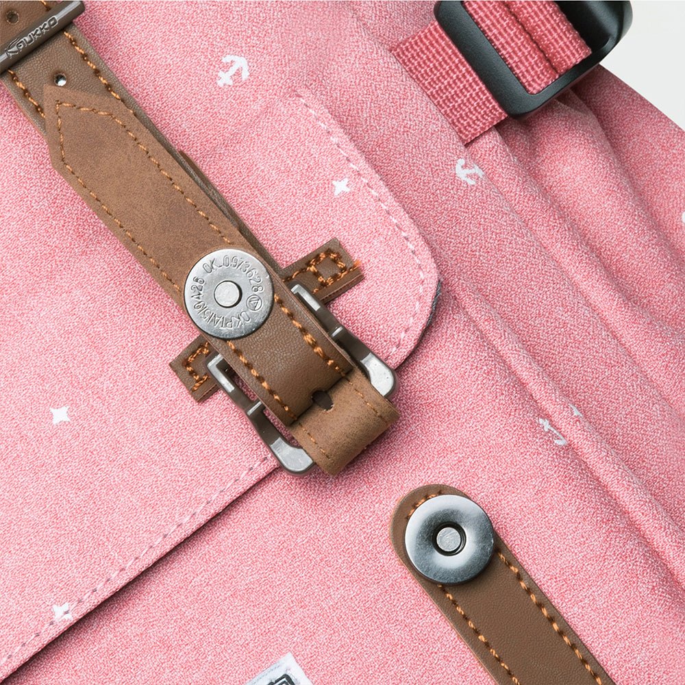 KAUKKO Backpack for city trips, EP5-13 ( Pink / 14L ) - kaukko