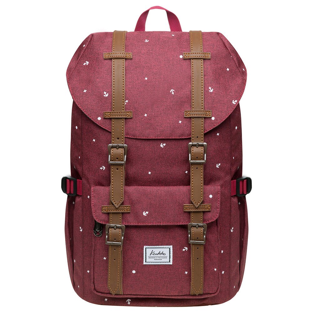 KAUKKO Backpack for city trips, EP5-13 ( Red / 14L ) - kaukko