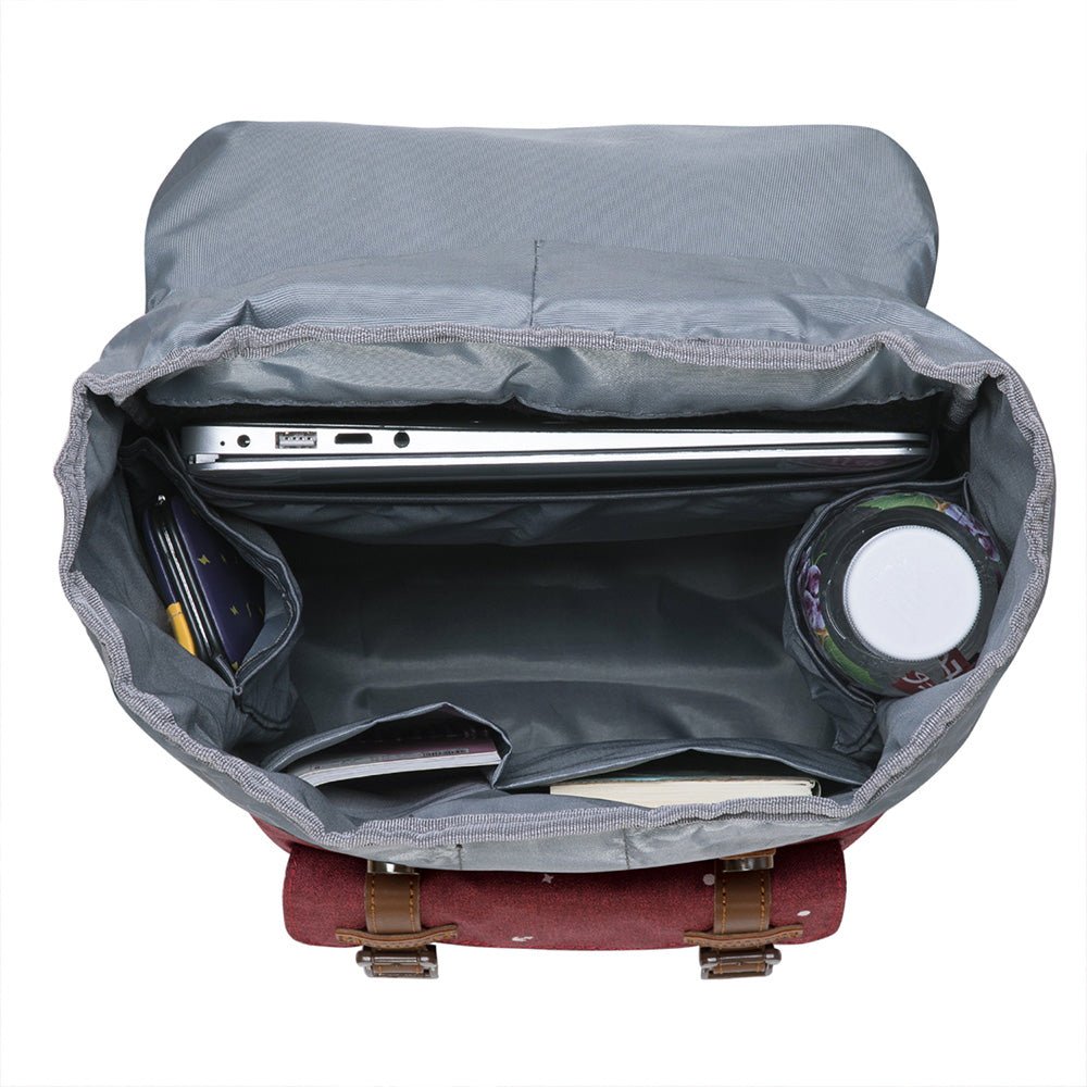 KAUKKO Backpack for city trips, EP5-13 ( Red / 14L ) - kaukko